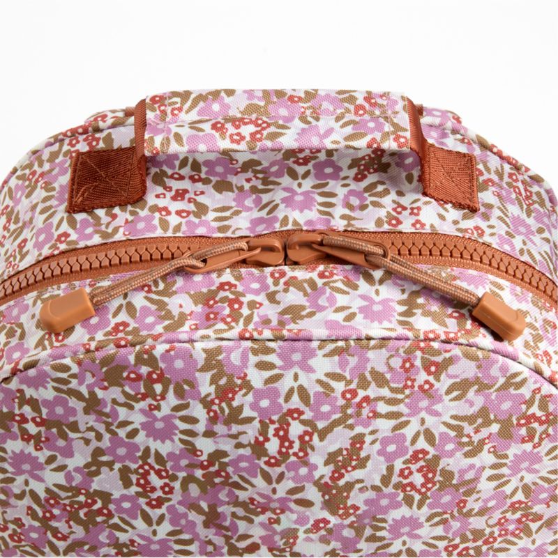 Forest Floral Pink Medium Kids Backpack with Side Pockets - image 4 of 9