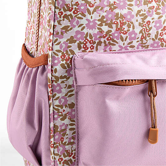 Forest Floral Pink Kids Backpack Bundle