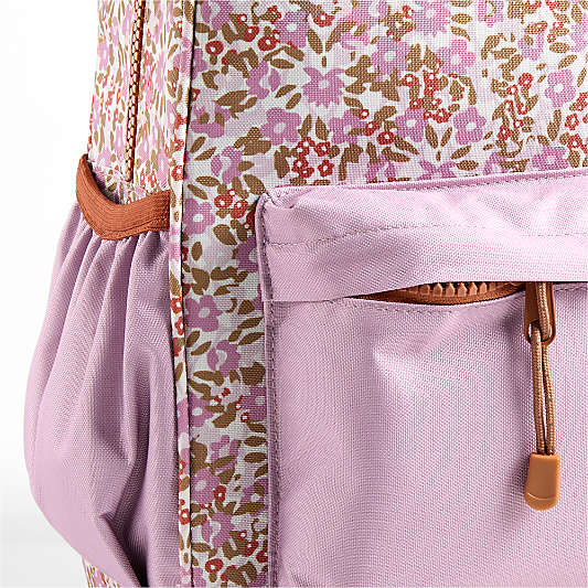 Forest Floral Pink Kids Backpack Bundle