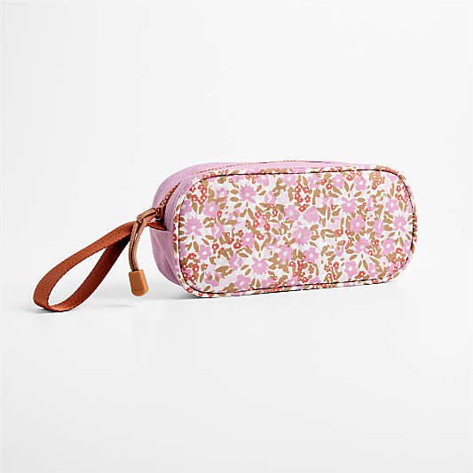 Forest Floral Lilac Purple Soft Kids Pencil Case