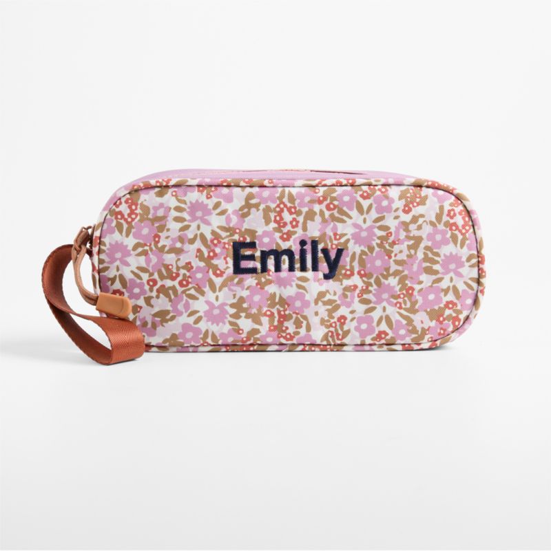 Viewing product image Forest Floral Pink Soft Kids Pencil Case - image 1 of 3