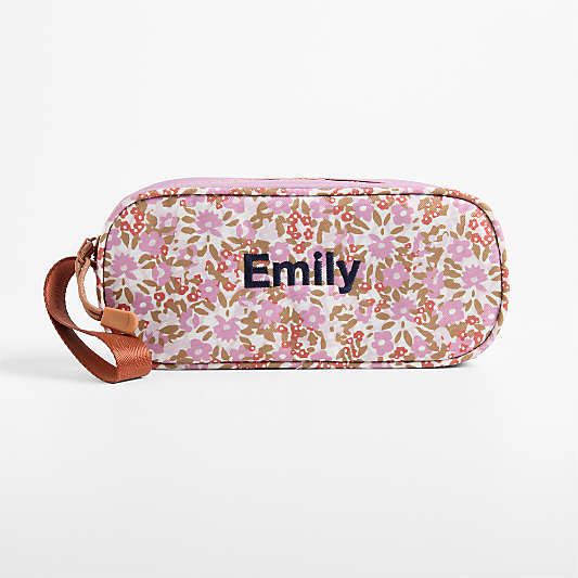Forest Floral Lilac Purple Soft Kids Pencil Case