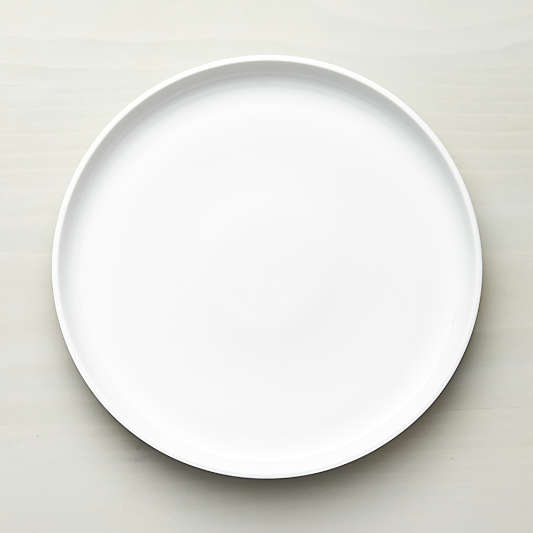 Round White Platter