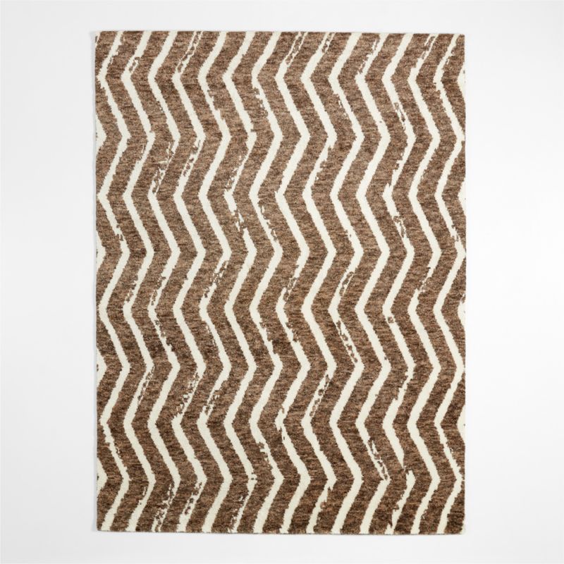 Formentera Wool Hand-Knotted Rug Swatch 12"x18