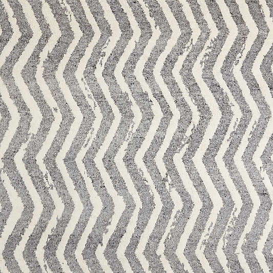 Formentera Wool Hand-Knotted Grey Rug Swatch 12"x18"