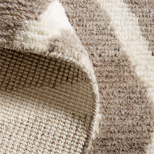 Formentera Wool Hand-Knotted Ivory Area Rug 10'x14'