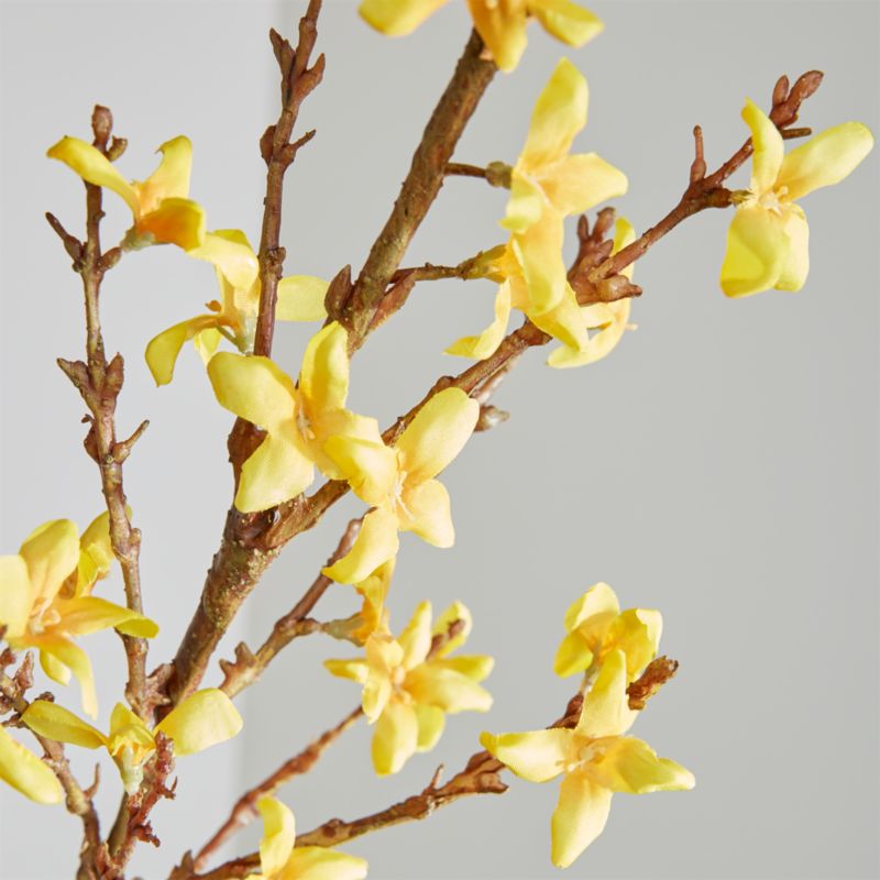 Faux Forsythia Flower Stem 50" - image 2 of 5