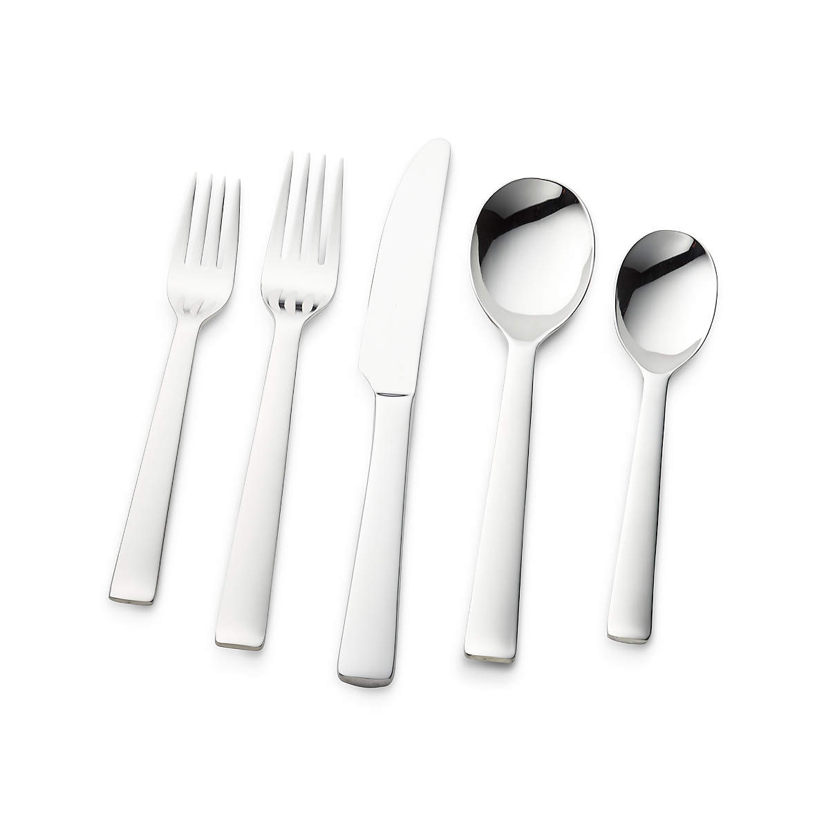 The Hawthorn  5-Piece Set – Folded Steel