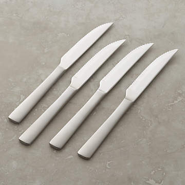 Cuisinart Steak Knives, Set 4 , Red C556pcsr , Ceramic Coated 
