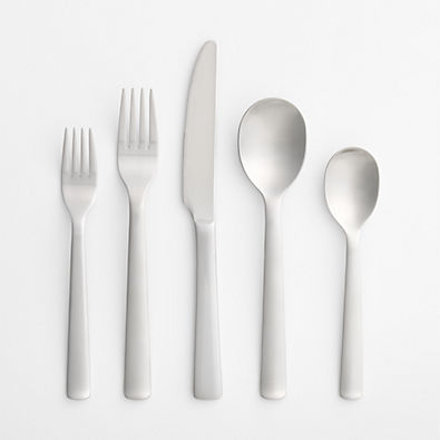 View Foster Satin 5-Piece Flatware Place Setting details