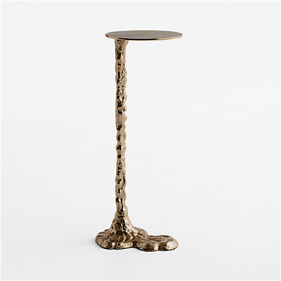View Foundry Bronze Cast Aluminum 9" Drink Table details
