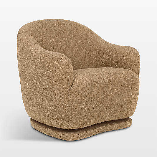 Babyletto Foy Sand Boucle Nursery Glider