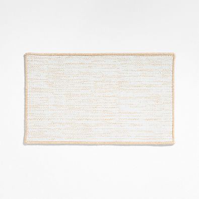 View Frame Performance White and Natural Indoor/Outdoor Doormat 18"x30" details