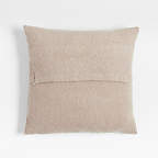 View Frances Faux Mohair 23"x23" Frothy Beige Throw Pillow Cover by Jake Arnold - image 5 of 5