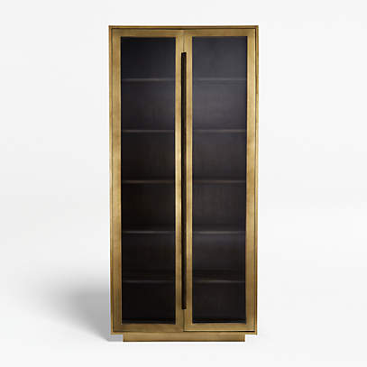 Freda Glass Door Cabinet Reviews, Glass Door Cabinet