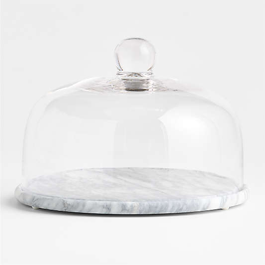 French Kitchen Marble Cheese Dome