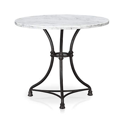 Marble bistro table online and chairs