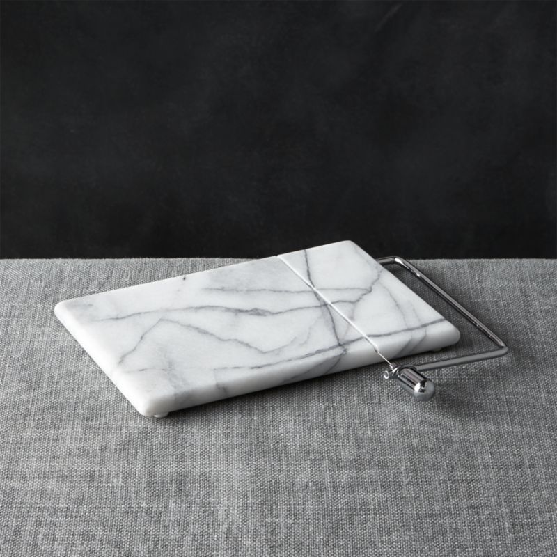 Marble Cheese Slicer-Cutting Board with Wire – RADICALn