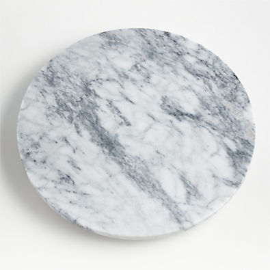 View French Kitchen Marble Lazy Susan details