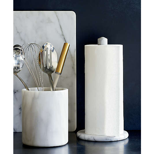 French Kitchen Marble Paper Towel Holder