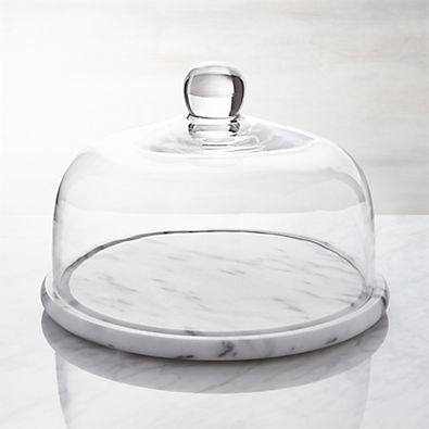 View French Kitchen Marble Cheese Dome details