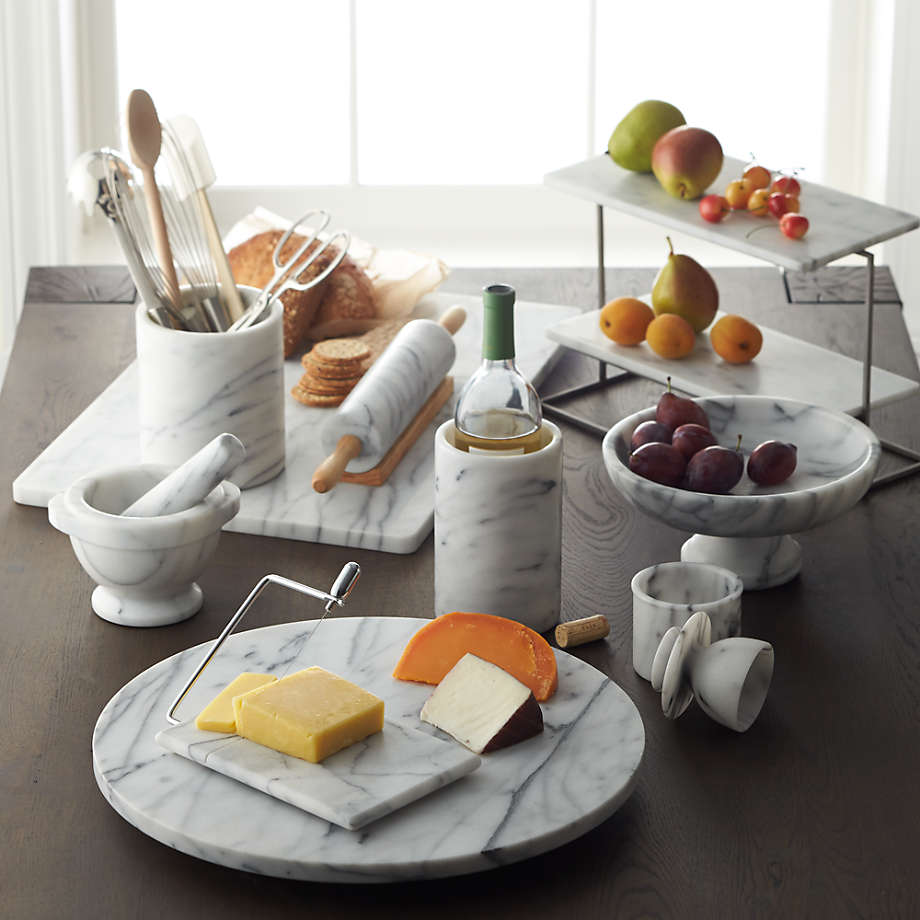 Crate & Barrel Grey Silicone Utensils