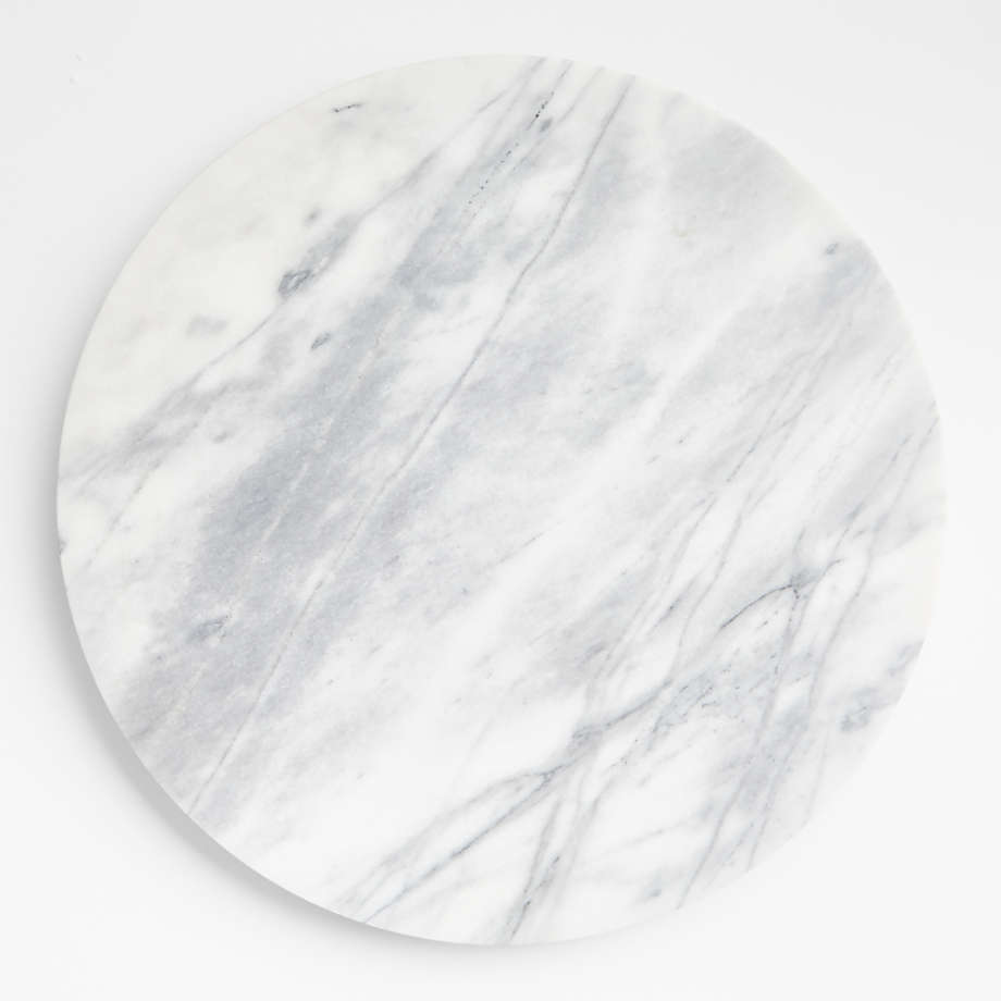 French Kitchen 24" Marble Lazy Susan