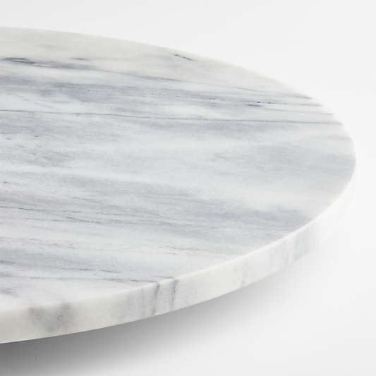 French Kitchen 24" Marble Lazy Susan