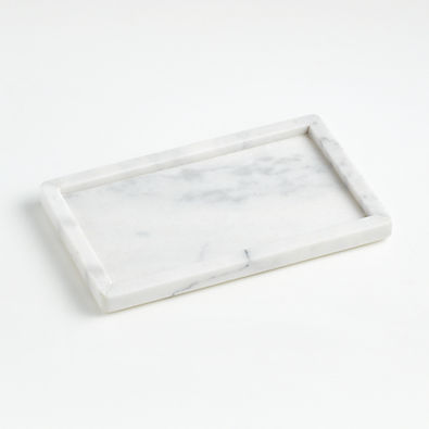 View French Kitchen Marble Rectangle Tray details