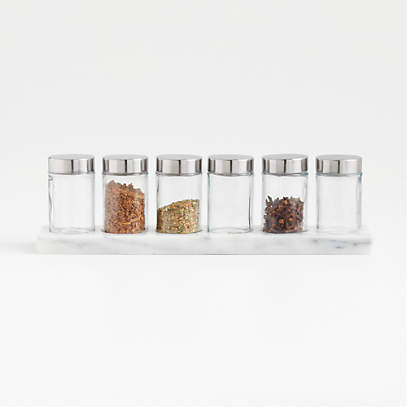 French Kitchen Marble Spice Rack