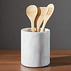 View French Kitchen Marble Utensil Holder - image 2 of 13