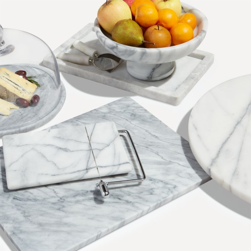 French Kitchen Marble Serveware