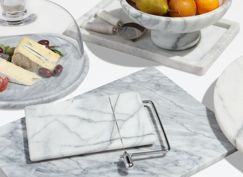 French Kitchen Marble Serveware