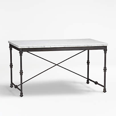 French Kitchen Table Reviews Crate, Crate And Barrel Marble Dining Table