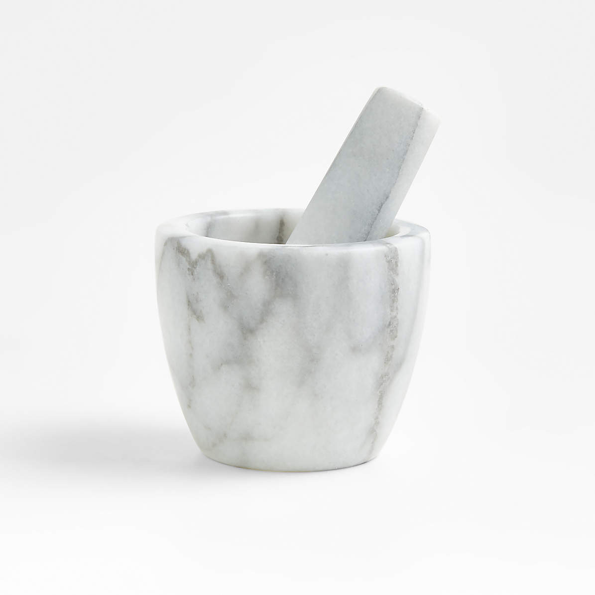 White Marble Mini Cocotte - Creative Kitchen Fargo