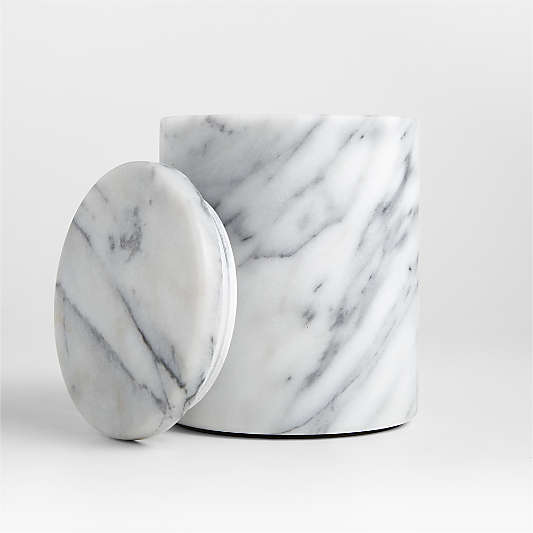 French Kitchen Marble Canisters