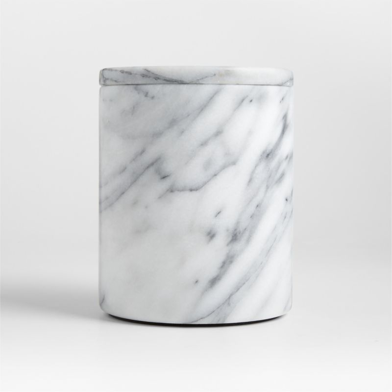 French Kitchen Medium Marble Canister - image 0 of 7