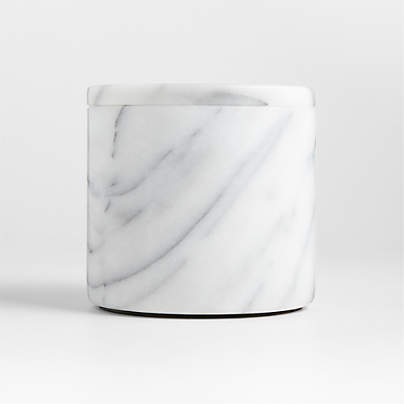 French Kitchen Small Marble Canister