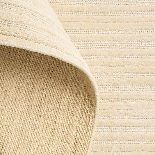 Fairford Jute Handwoven Ivory Rug Swatch 12"x18"