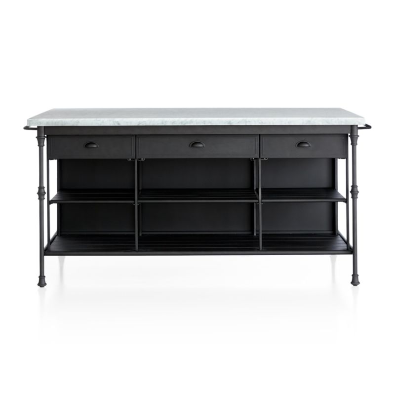 French 72" Large Kitchen Island - image 13 of 18