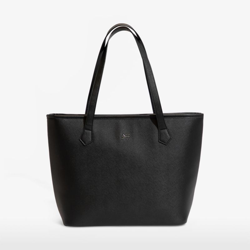 Freshly Picked Obsidian Black Milano Diaper Bag Tote - image 0 of 8