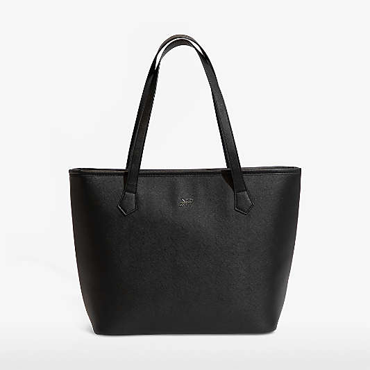 Freshly Picked Obsidian Black Milano Diaper Bag Tote