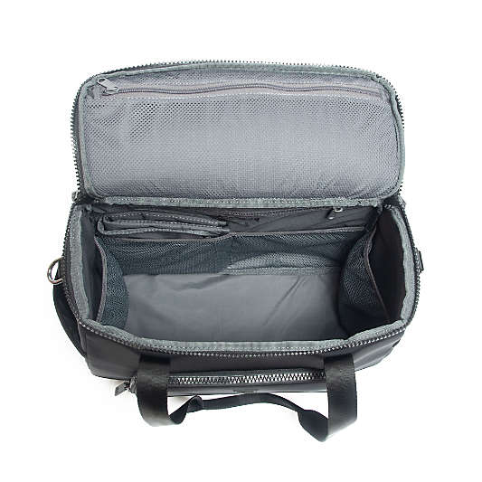 Freshly Picked Sydney Black Overnight Diaper Bag