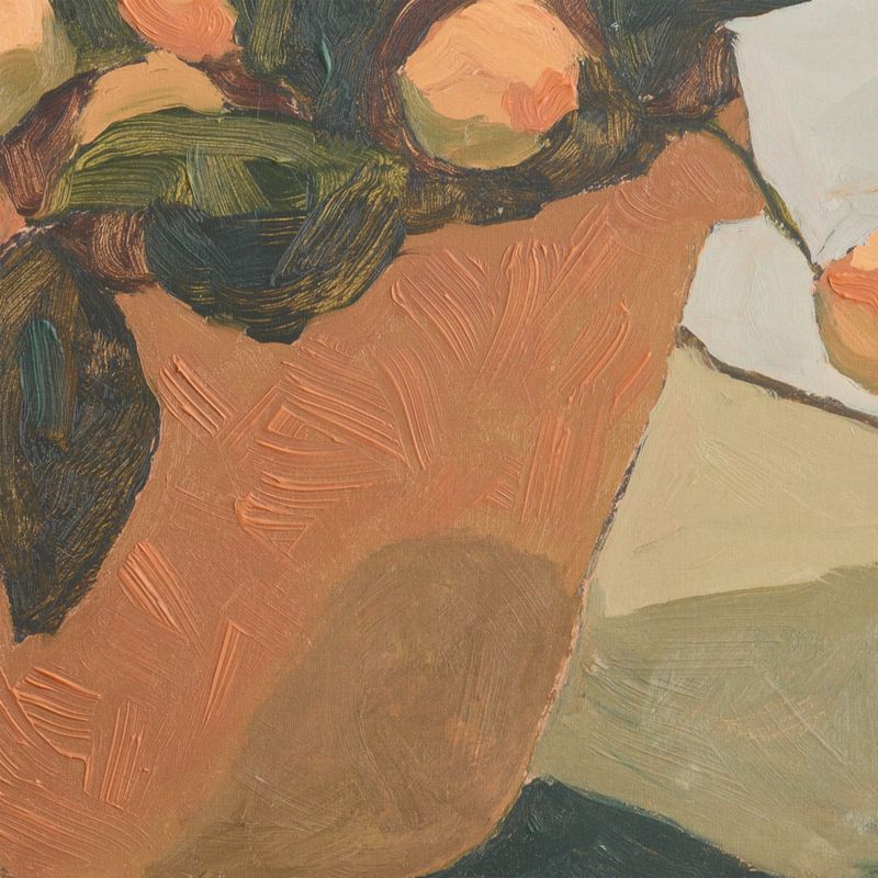 "Fruiting Clementines" by Sadie Byron 40"x40" Framed Wall Art Print - image 2 of 4