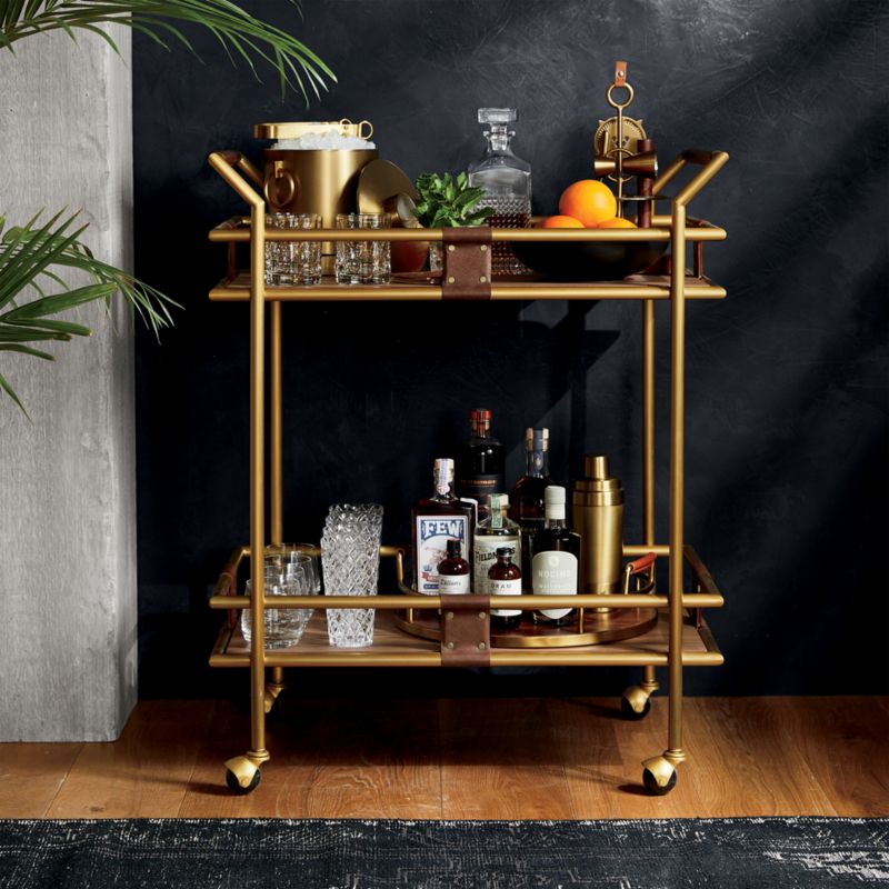 Fae 2-Tier Bar Cart - image 2 of 7