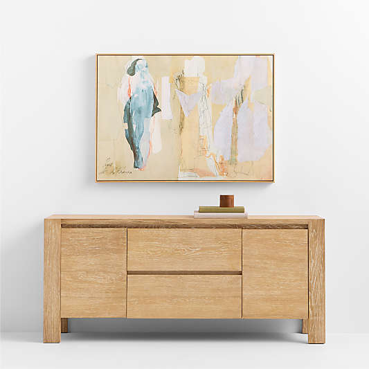 "Fashion Collage XXXV" by Ute Rathmann 46" x 32" Framed Wall Art Print