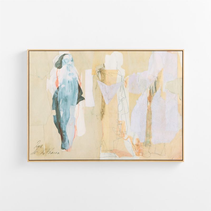 "Fashion Collage XXXV" by Ute Rathmann 46" x 32" Framed Wall Art Print - image 1 of 4