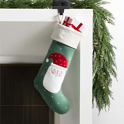 Festive Friends Felt Santa Kids Christmas Stocking