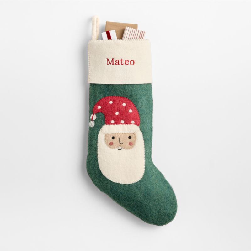 Festive Friends Santa Kids Christmas Stocking - image 2 of 6