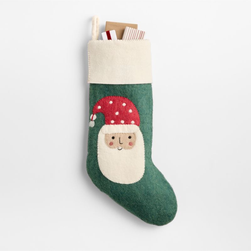 Festive Friends Santa Kids Christmas Stocking - image 3 of 6